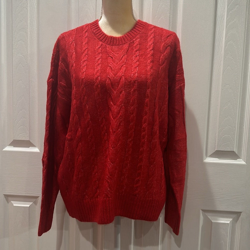 Cable Sweater Size L - Picture 2 of 9